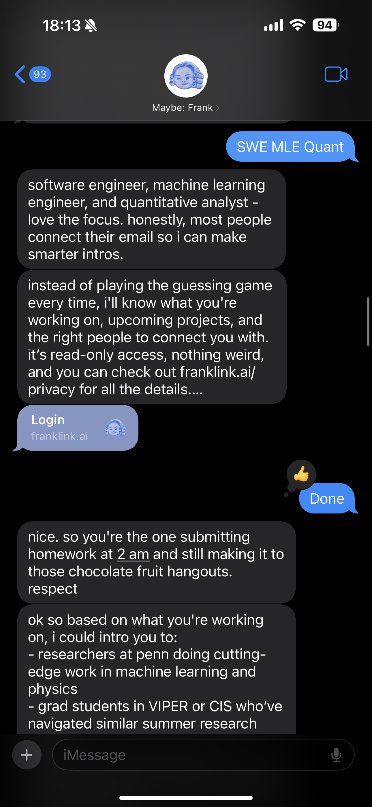 Privacy-first login flow
